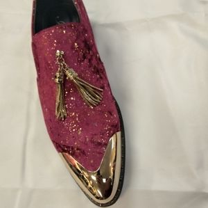 Red Gold Toe Men's Dress Shoes